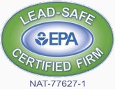 Cutting edge Painters is a Lead-Safe Certified Firm